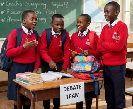 Saint-Enocks-Debating-team