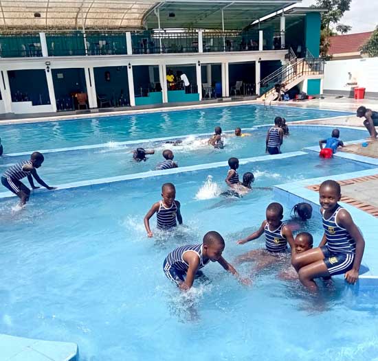 Swimming-Lessons and excusions for Saint Enocks Academy students in Migori