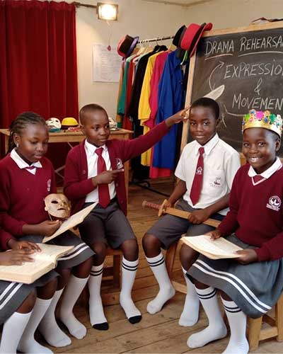 drama club at Saint Enocks Academy